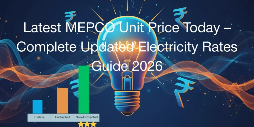 Latest MEPCO Unit Price Today latest mepco unit price today